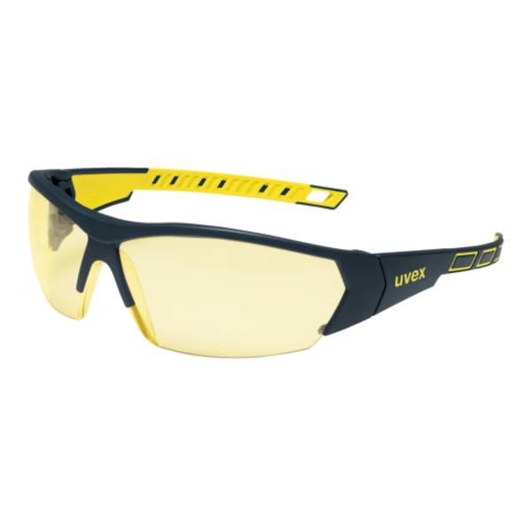 Uvex I-Vo Supravision Excellence Schutzbrille - Transparent/Grau-Schwarz