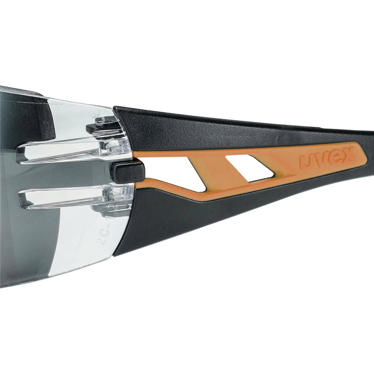 Uvex Ultravision Supravision Excellence Schutzbrille - Transparent/Rot-4