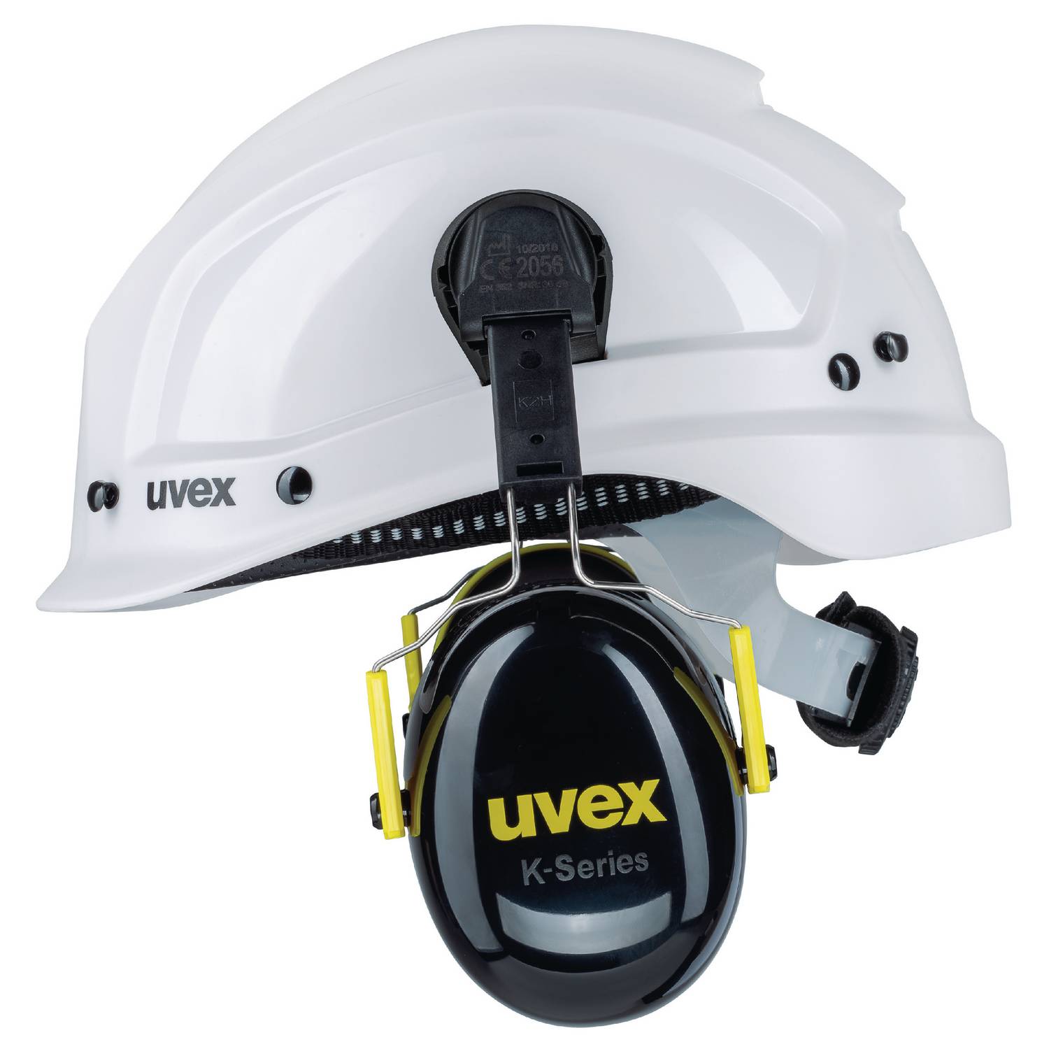 Uvex Pheos Alpine Schutzhelm - Belüfteter Arbeitshelm für die Baustelle - Grün-4