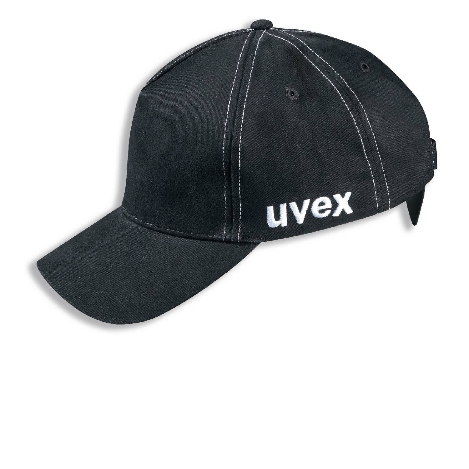 Uvex U-Cap Sport Mesh Anstoßkappe - Langer Schirm - Schwarz - 55-59 cm-0