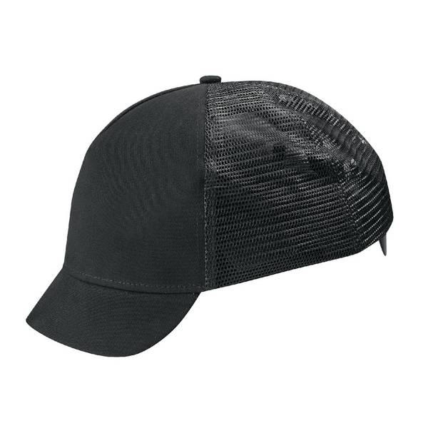 Uvex U-Cap Vent Anstoßkappe - Kurzer Schirm - Schwarz - 52-54 cm