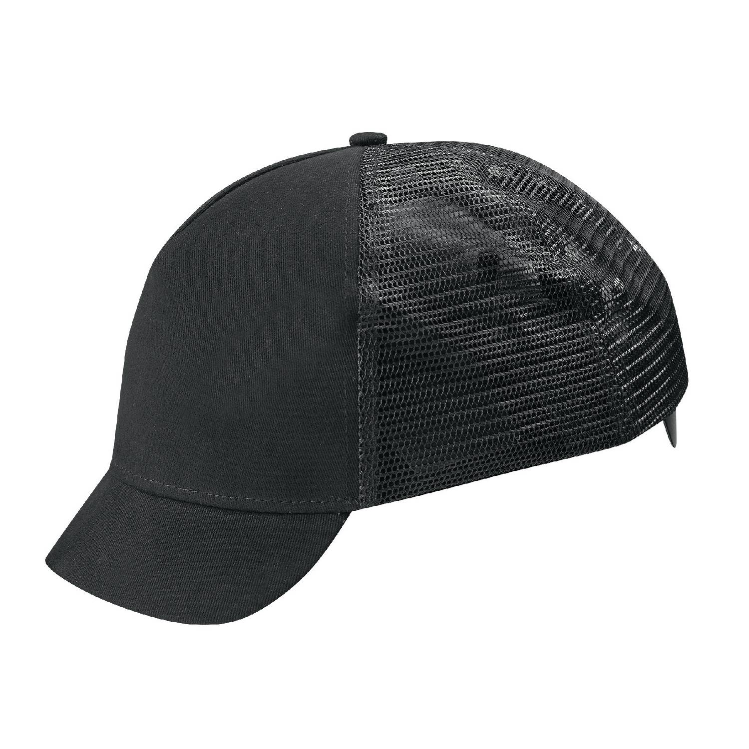 Uvex U-Cap Vent Mesh Anstoßkappe - Kurzer Schirm - Schwarz - 52-54 cm-0