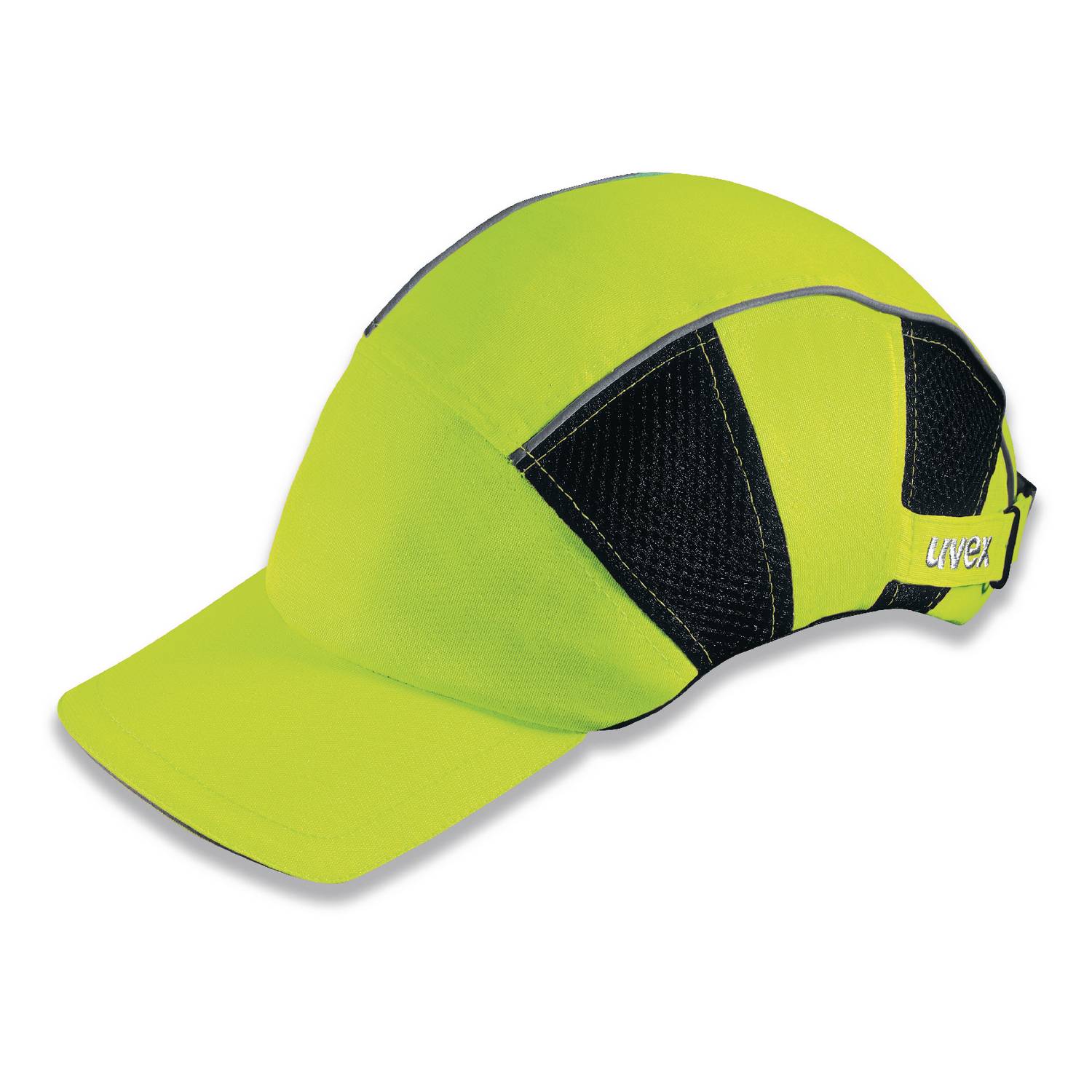 Uvex U-Cap Sport Hi-Viz Anstoßkappe - Langer Schirm - Warngelb - Gelb