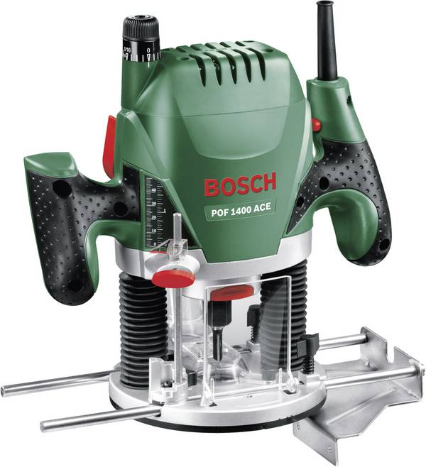 Bosch Home and Garden Oberfräse 060326C800 POF 1400 ACE inkl. Koffer 1400 W