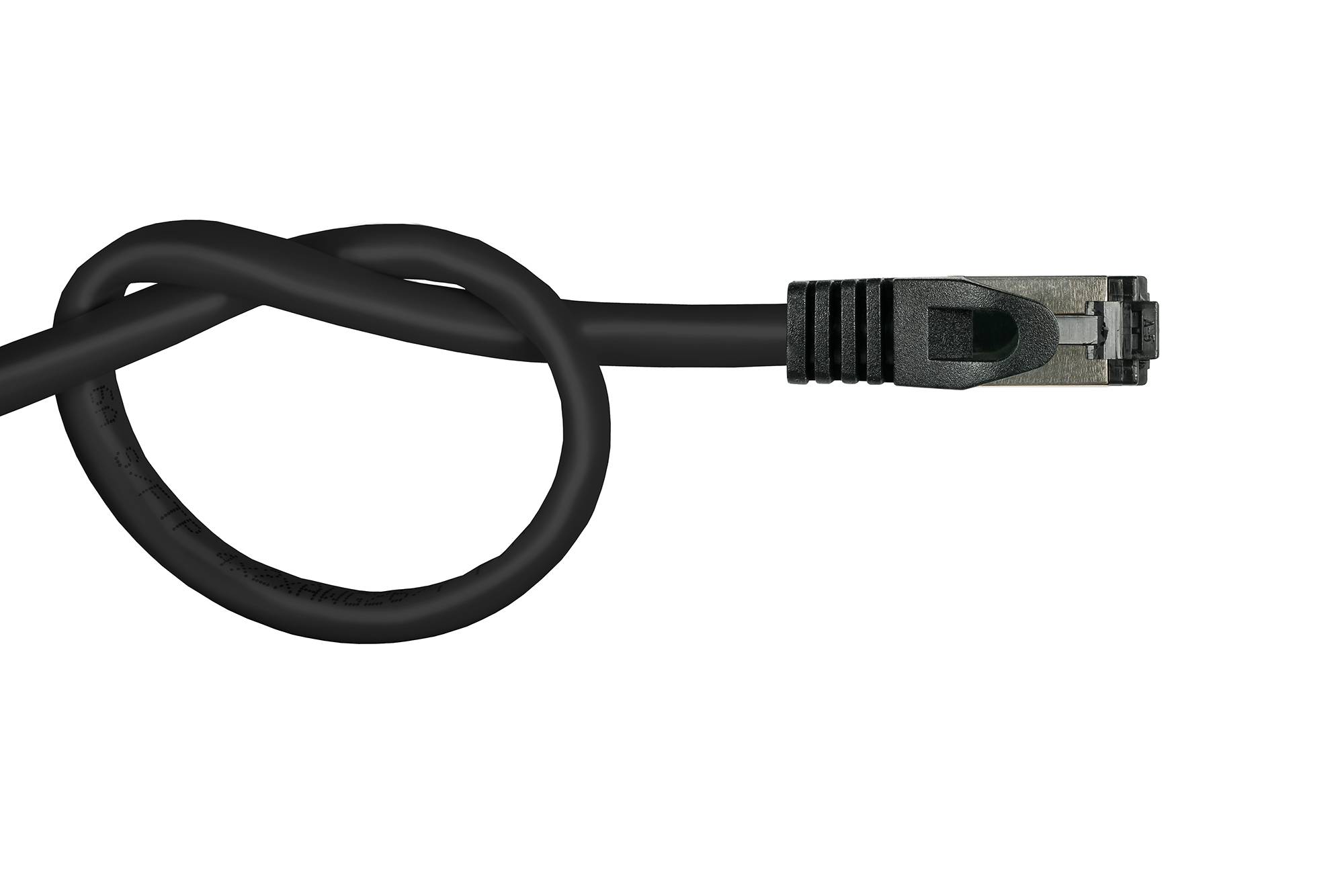 kabelmeister® INDUSTRIE-Patchkabel SmartFLEX, Cat.6A, PUR-Mantel, öl-/UV-beständig, schwarz, 1m-2