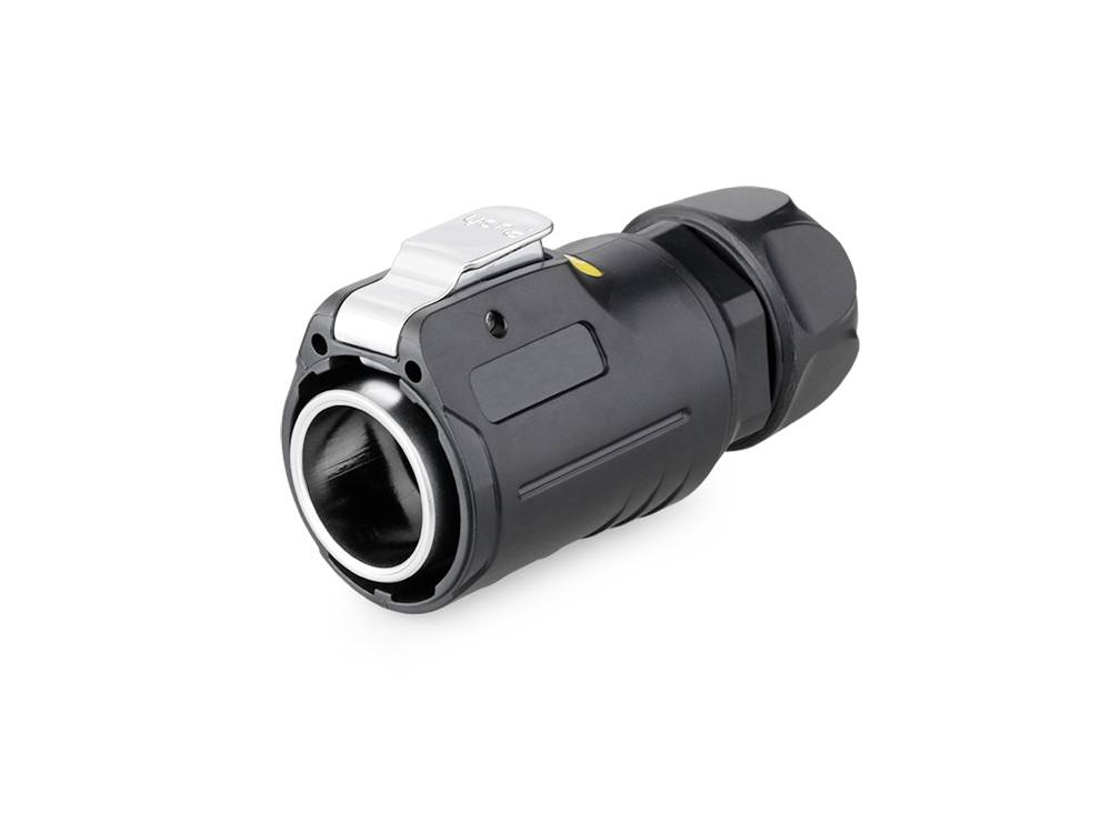 Industrie-Steckverbinder S1 - Unbestückter Stecker mit Klick-Arretierung, für RJ45 Stecker, M24-0