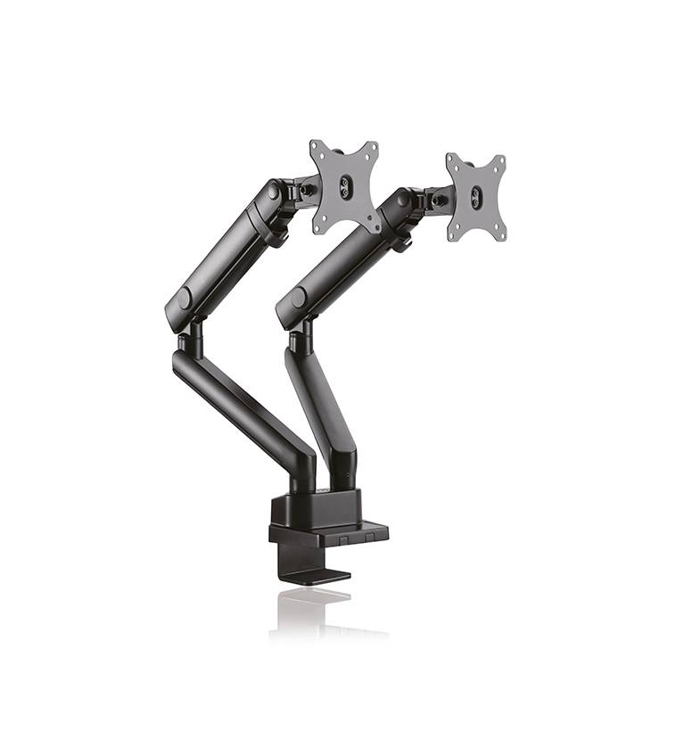 IB-MS314-T, Monitorständer mit Tischhalterung für zwei Monitore bis zu 32’’ (81 cm)-2
