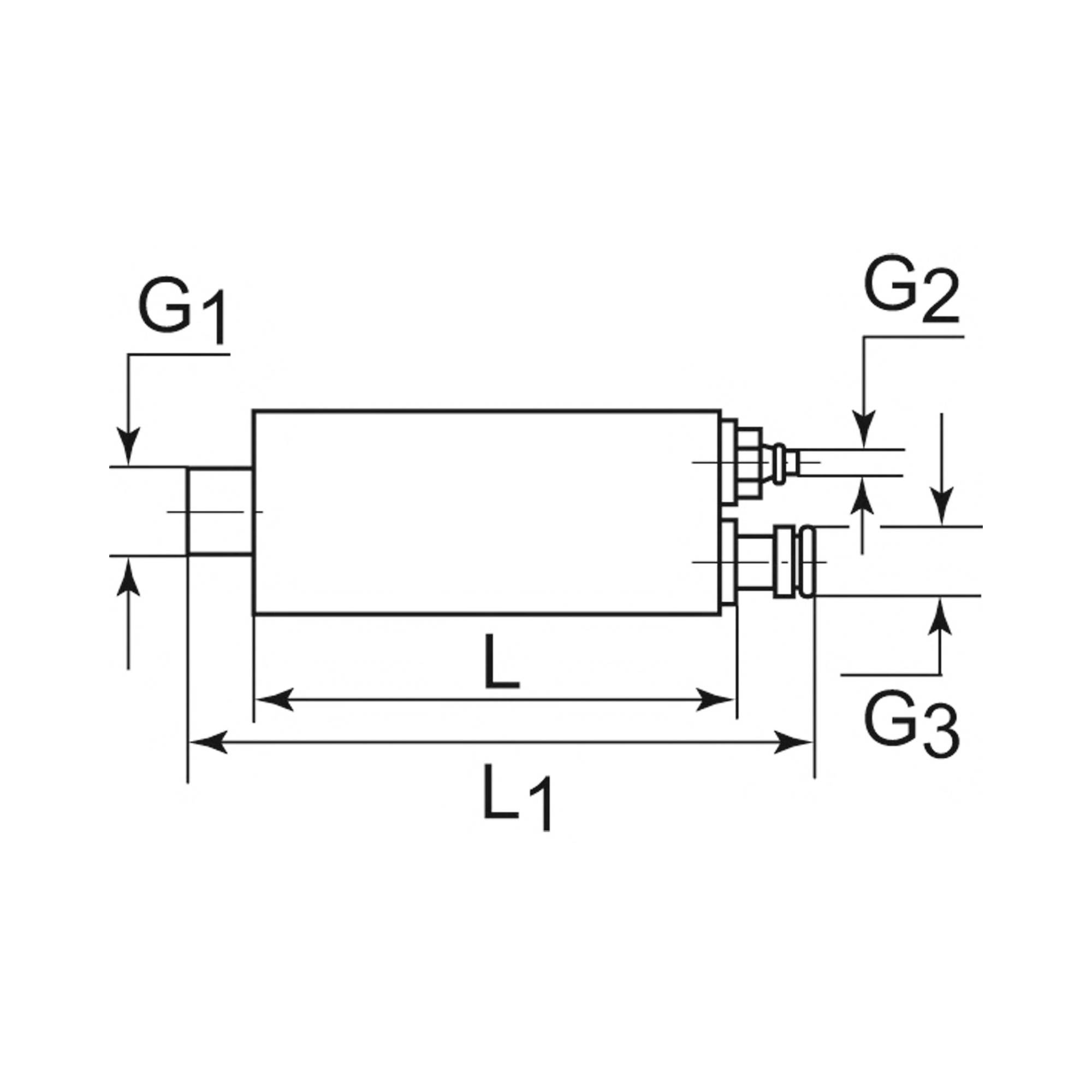 RIEGLER Anschlussnippel für Flachsauger, rund/oval, M3 Außengewinde, für Saugerdurchmesser 3,5 / 7x3,5 mm, NW 1. Anschl-1