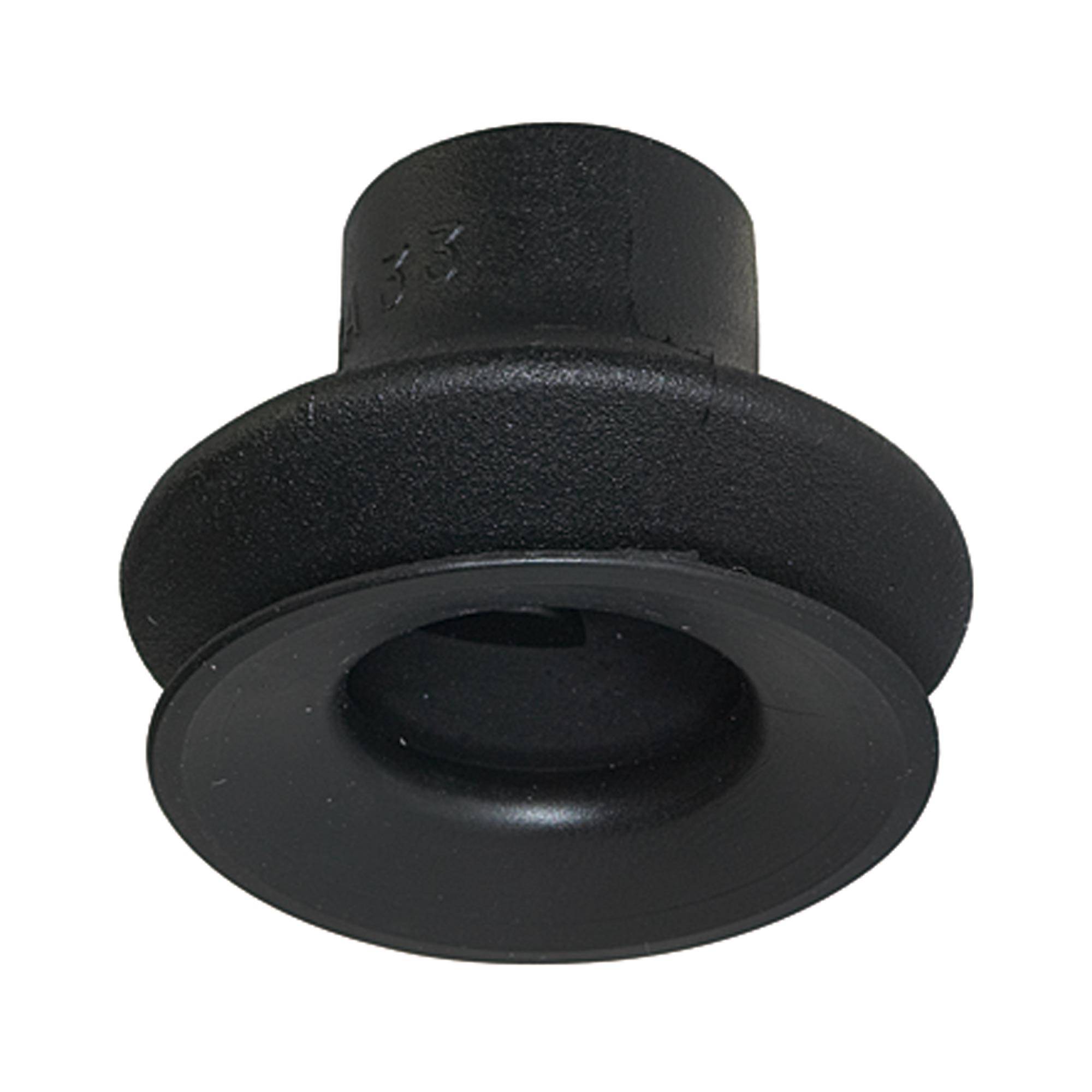 RIEGLER Balgsauger, rund 1,5 Falten, Material NBR, Typ FGA, Durchmesser 16 mm, passend für Anschlussnippel IG G 1/8, AG-0