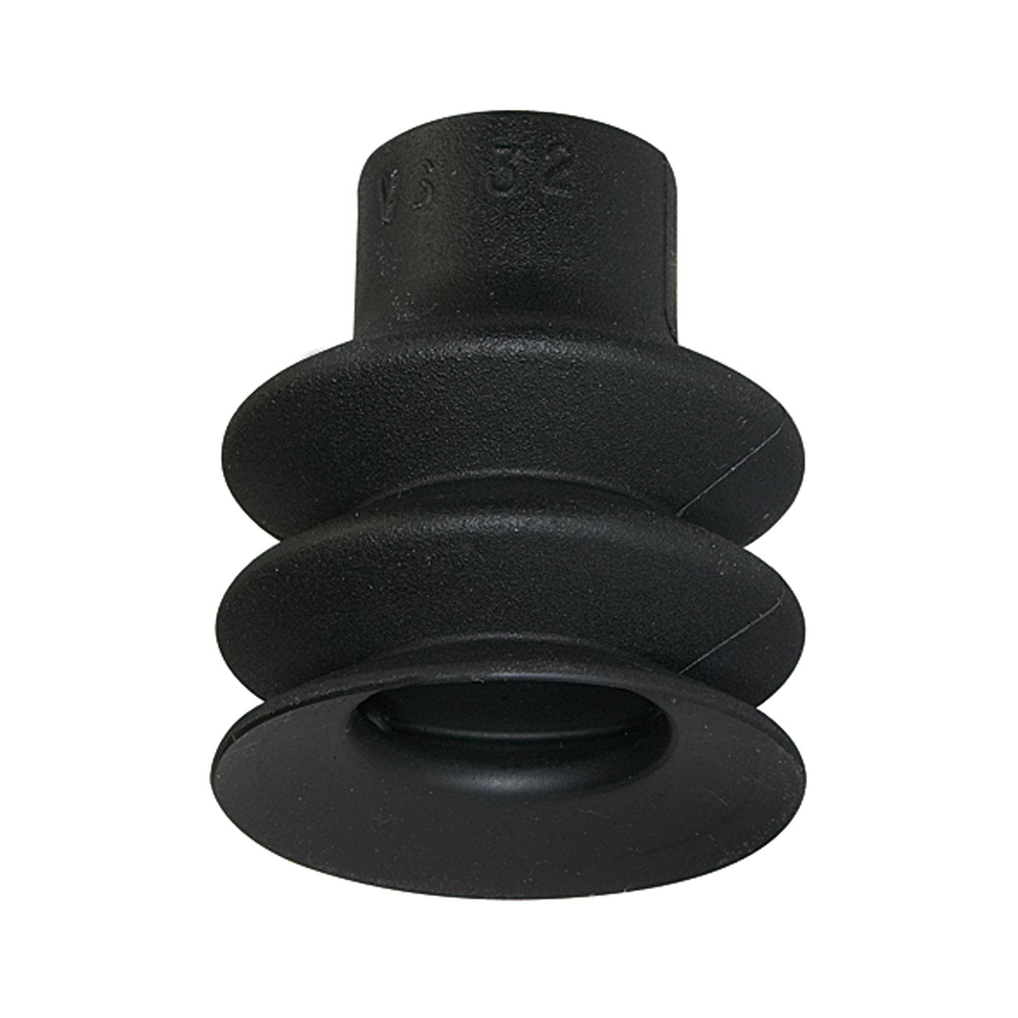 RIEGLER Balgsauger, rund 2,5 Falten, Material NBR, »FG«, passend f. Anschlussnippel IG G1/8, passend f. Anschlussnippel-0