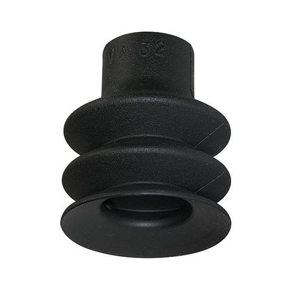 RIEGLER Balgsauger, rund 2,5 Falten, Material NBR, »FG«, passend f. Anschlussnippel IG G1/8, passend f. Anschlussnippel