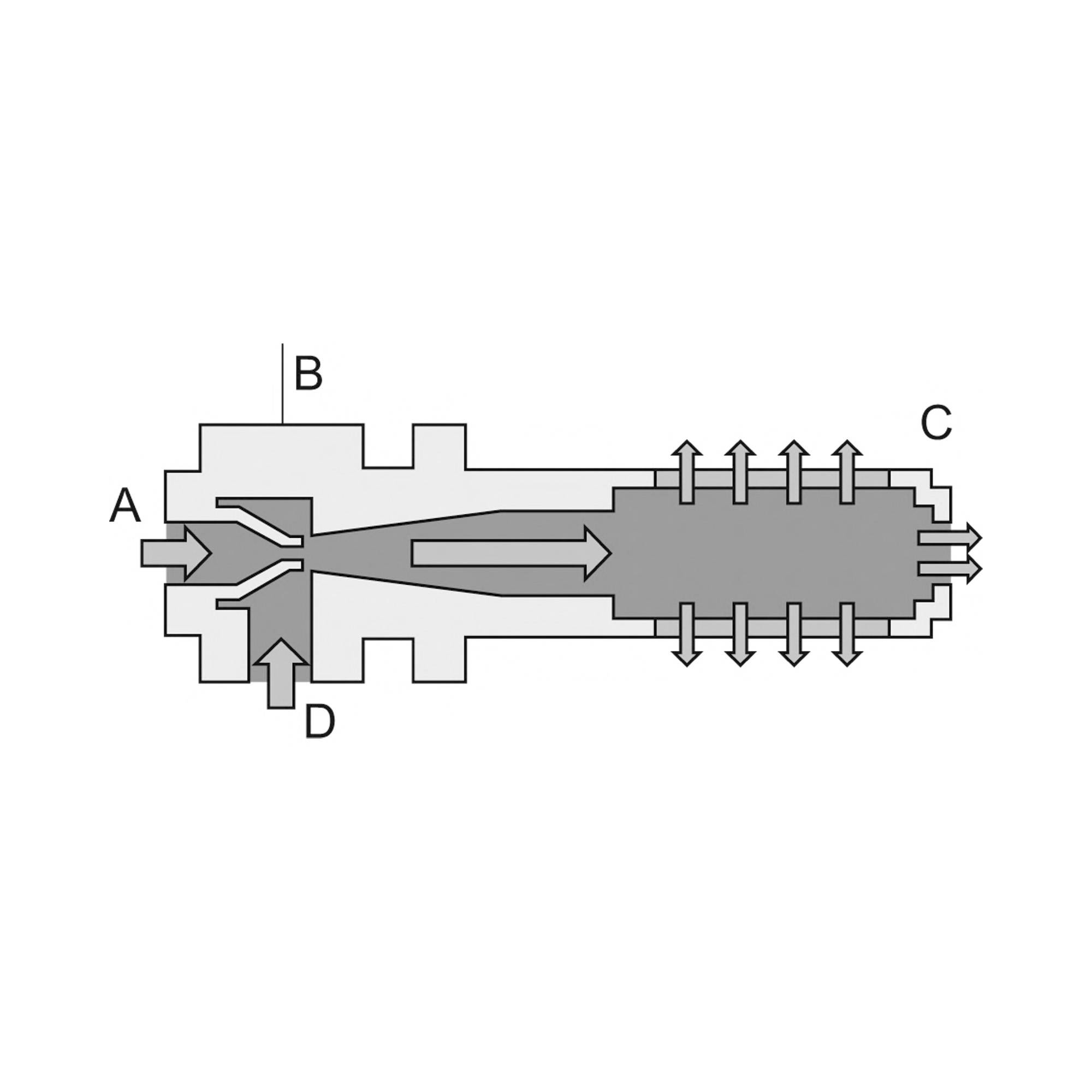 RIEGLER Verteiler »G-mini«, mit 2 Abgängen, BG 200, G 1/4, Eingangsdruck 0 - 9 bar, Mediums-/Umgebungstemperatur max. 70-1