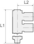 RIEGLER Filter »multifix« mit Polycarbonatbehälter, 5 µm, BG 3, G 1/2, PE max. 16 bar, Mediums-Umgebungstemp. max. 60 °C-1