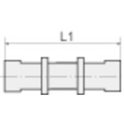 RIEGLER Gerade Verbinder, für Schlauch 6/4 mm, SW 12, Arbeitsdruck max. 18 bar, Messing vernickelt.-1