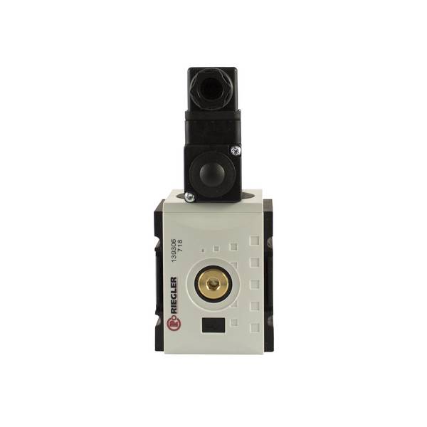 RIEGLER Verteiler »FUTURA«, BG 2, G 3/8, mit mechanischem Druckschalter, Einstellbereich 0,5 - 10 bar, Eingangsdruck max