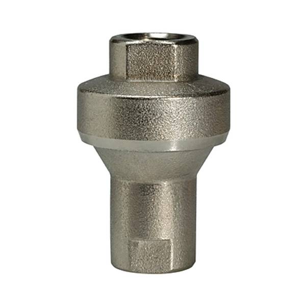 RIEGLER Inline-Druckregler für Wasser-/Druckluftanwendungen, ohne Entlüftung, G 1/4, SW 17, Arbeitsdruck (voreingestellt