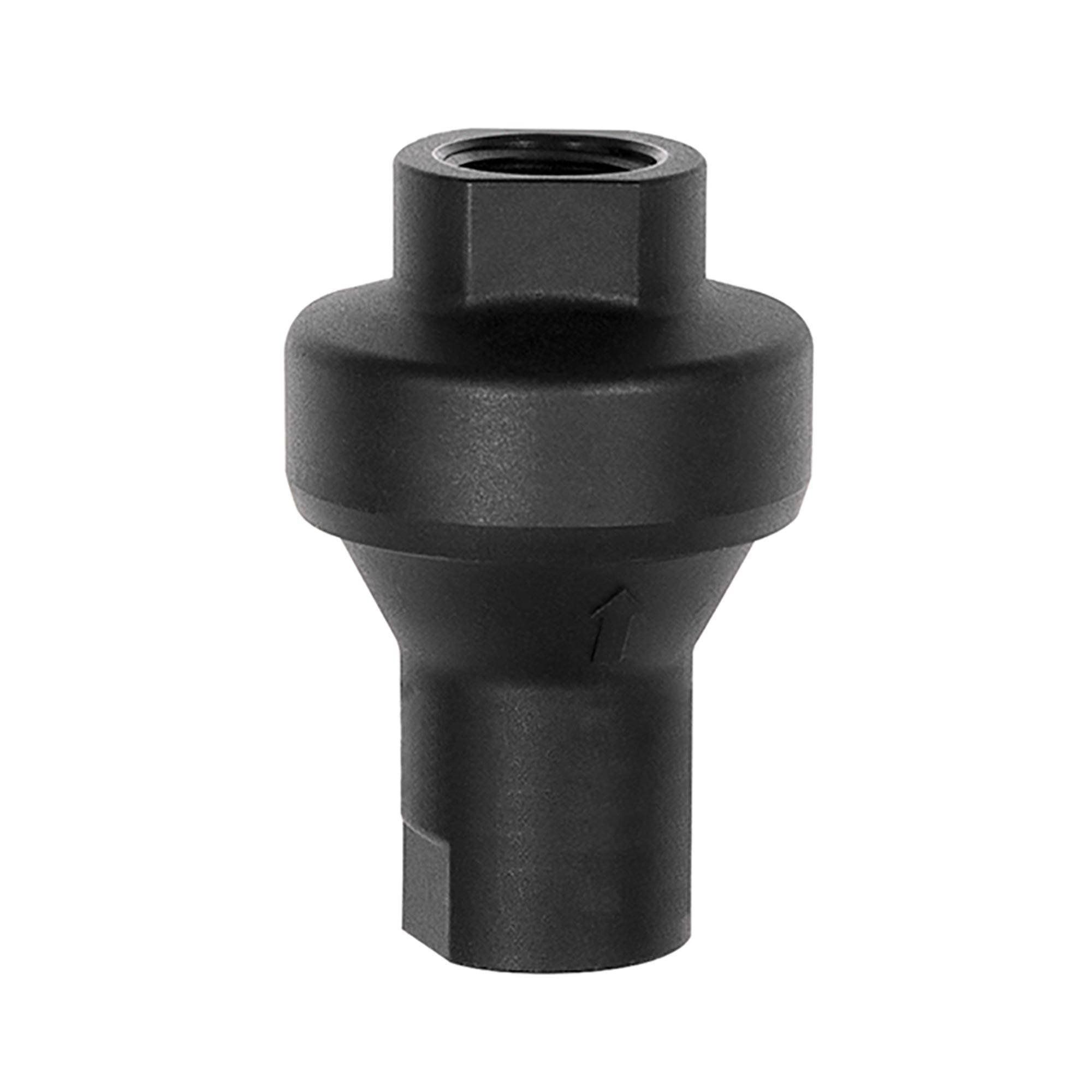 RIEGLER Inline-Druckregler für Trinkwasser, ohne Entlüftung, G 1/4, SW 17, Arbeitsdruck (voreingestellt) 6 bar, PN max.-0