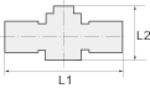 RIEGLER Einschraubverschraubung, Aluminium, für PVC-Gewebeschlauch 10x4, G 1/4, Temperaturbereich -10 °C bis 60 °C, PN m-1