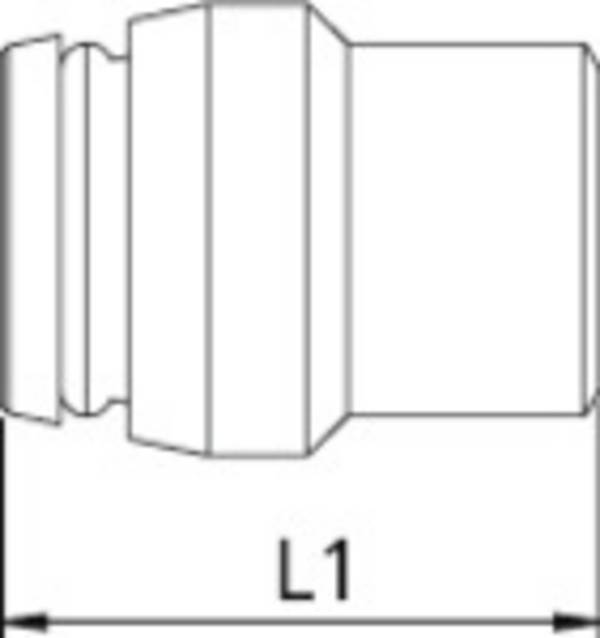 RIEGLER Verschlussstopfenf. Schneidringverschraubung, Rohr-Außen-Ø 16 mm, PN max. 400 bar. Verschlussstopfen, schwere A