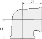 RIEGLER Winkelstück, 90°, innen/innen, G 1/4, Betriebsdruck max. 16 bar, Betriebstemperatur max. 120 °C, Messing blank.-0