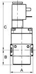 RIEGLER Vorfilter »multifix-mini« mit Metallbehälter, 0,3 µm, BG 0, G 1/8, PE max. 16 bar, Med.-Umgeb.temp. max. 60 °C,-1