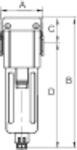 RIEGLER T-Ringstück, für Hohlschraube G 1/8, Schlauch-Außen-Ø 6, Arbeitsdruck -0,98 bis 16 bar, Betriebstemp. -20 °C bis-2