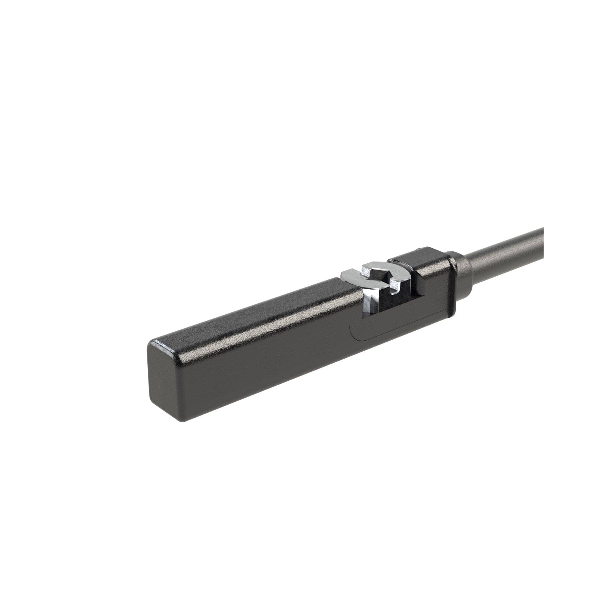 METAL WORK HALL-Sensor für T-Nuten und rechteckige Nuten, für alle Zylinder außer Kurzhubzylinder, 3-Draht, mit 2,5 m Ka-0