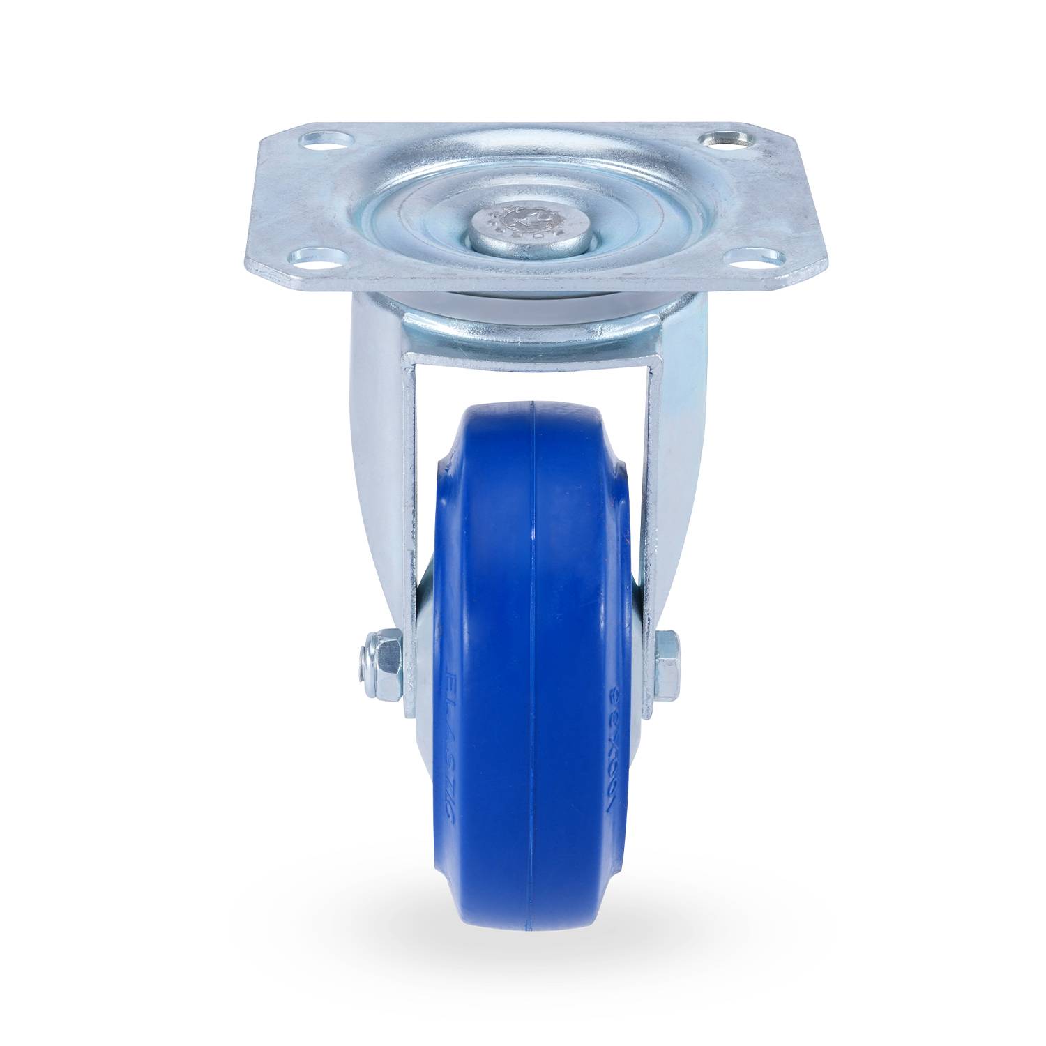 Riggatec Lenkrolle 100mm BLUE WHEEL-2