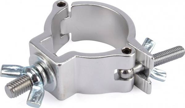 Riggatec Halbschelle - Halfcoupler klein silber bis 100 kg (48 - 51 mm)