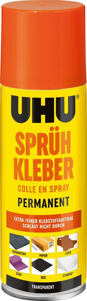 UHU sprühkleber 200ml - Artikel: 4026700467406-0