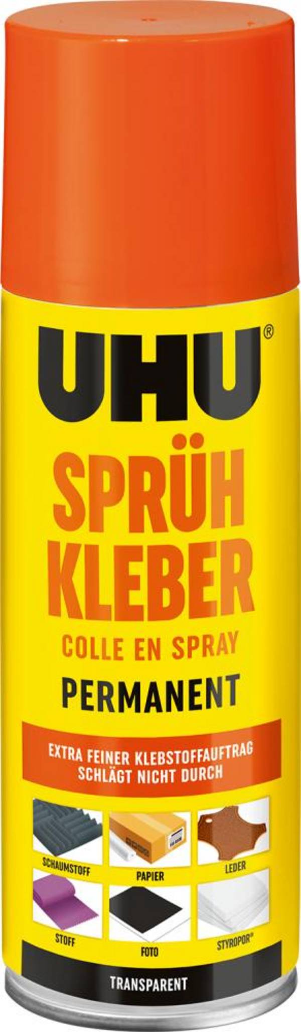 UHU sprühkleber 200ml - Artikel: 4026700467406
