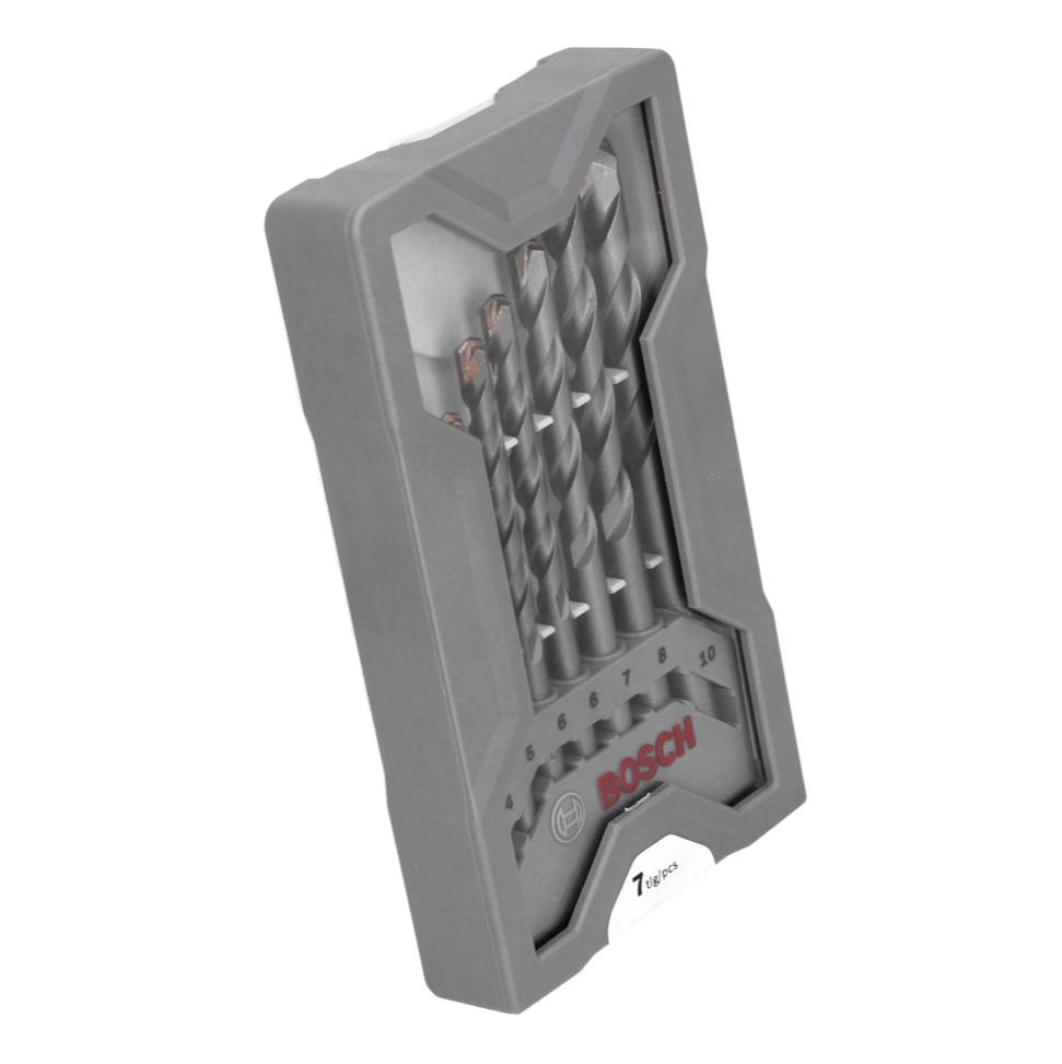 Bosch CYL-3 7 tlg. Beton Backstein Rundschaft Bohrer Set ( 2607017082 ) PGM zertifiziert Ø 4 / 5 / 6 / 7 / 8 / 10-4