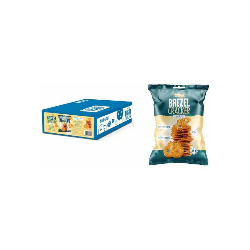 HELLMA Brezel Cracker, im Portionsbeutel à 35 g-0
