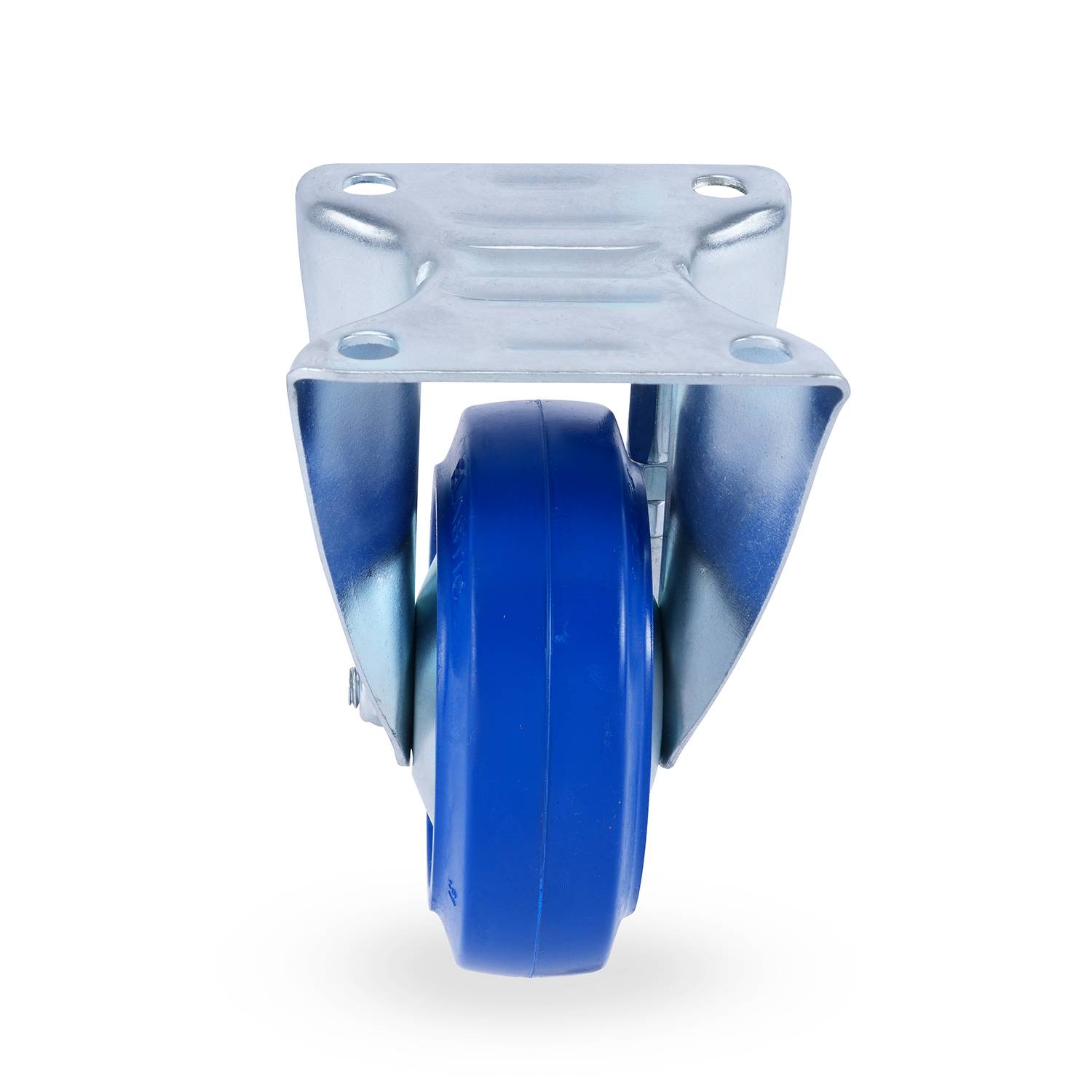 Riggatec Bockrolle 100mm BLUE WHEEL-2