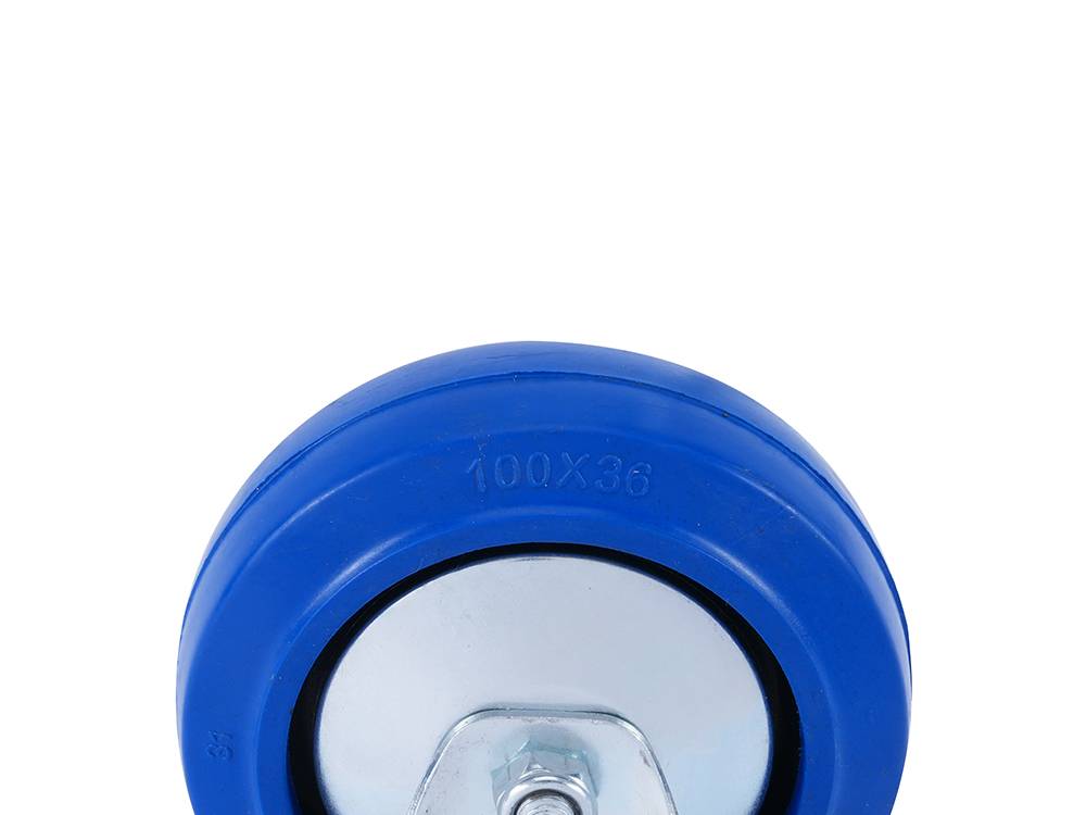 Riggatec Bockrolle 100mm BLUE WHEEL-3