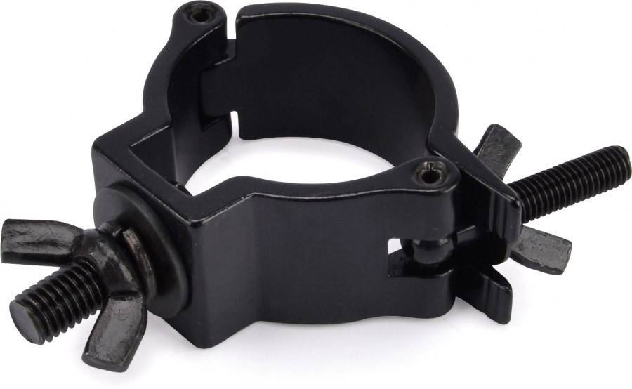 Riggatec Halbschelle - Halfcoupler klein schwarz bis 100 kg (48 - 51 mm)-2