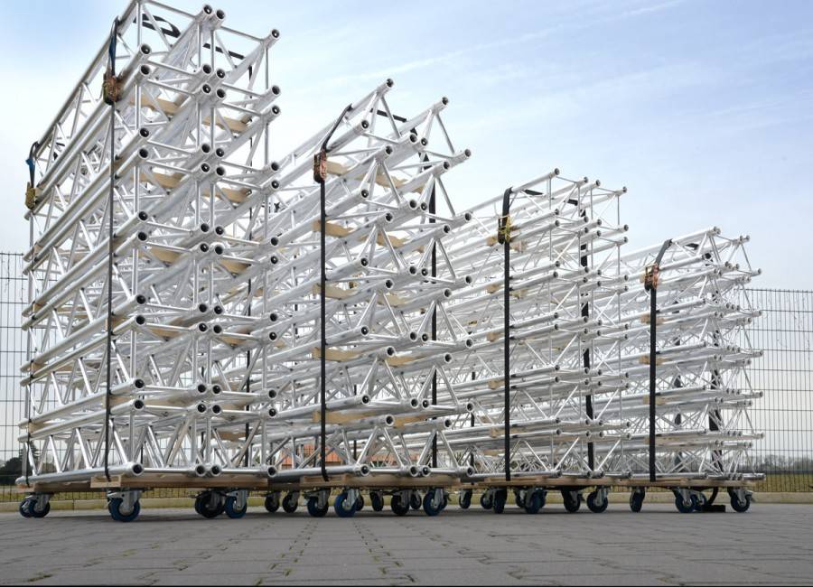 Riggatec Traversenstapelleiste für 2, 3 und 4-Punkt 220 mm Traversen-0
