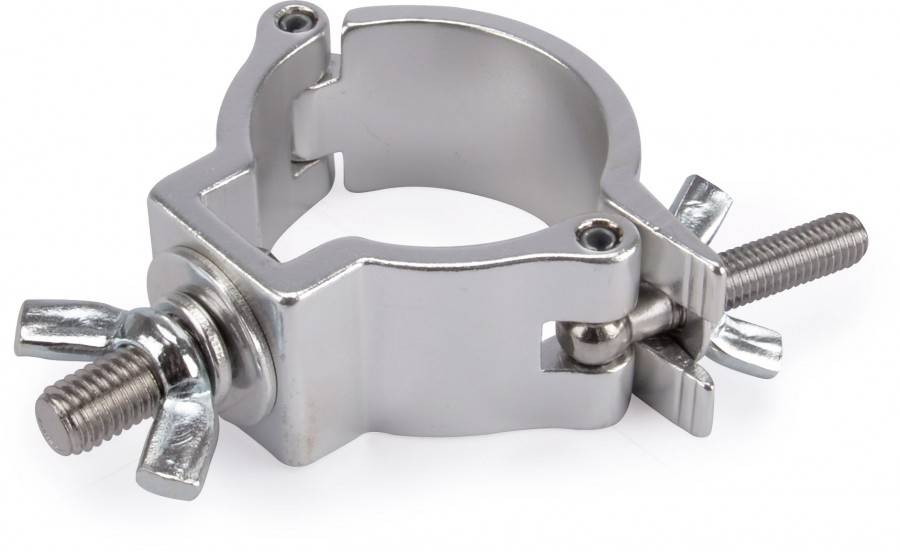 Riggatec Halbschelle klein silber bis 100 kg (48-51 mm) Edelstahl Rostfrei-0