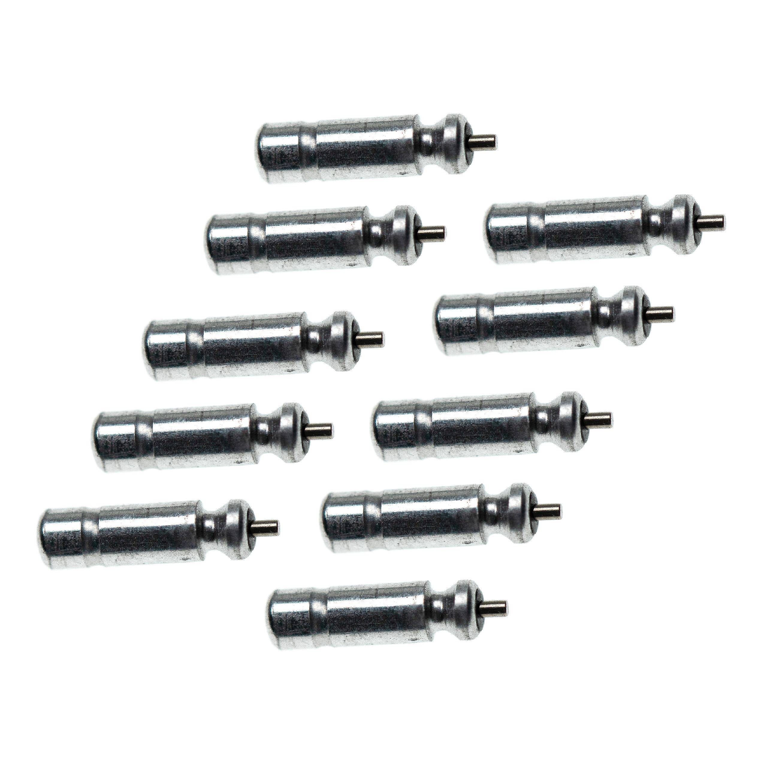 vhbw 10x Stabbatterie Typ CR311 kompatibel mit LED Posen | Angeln Schwimmer (50mAh, 3V, Lithium)-0