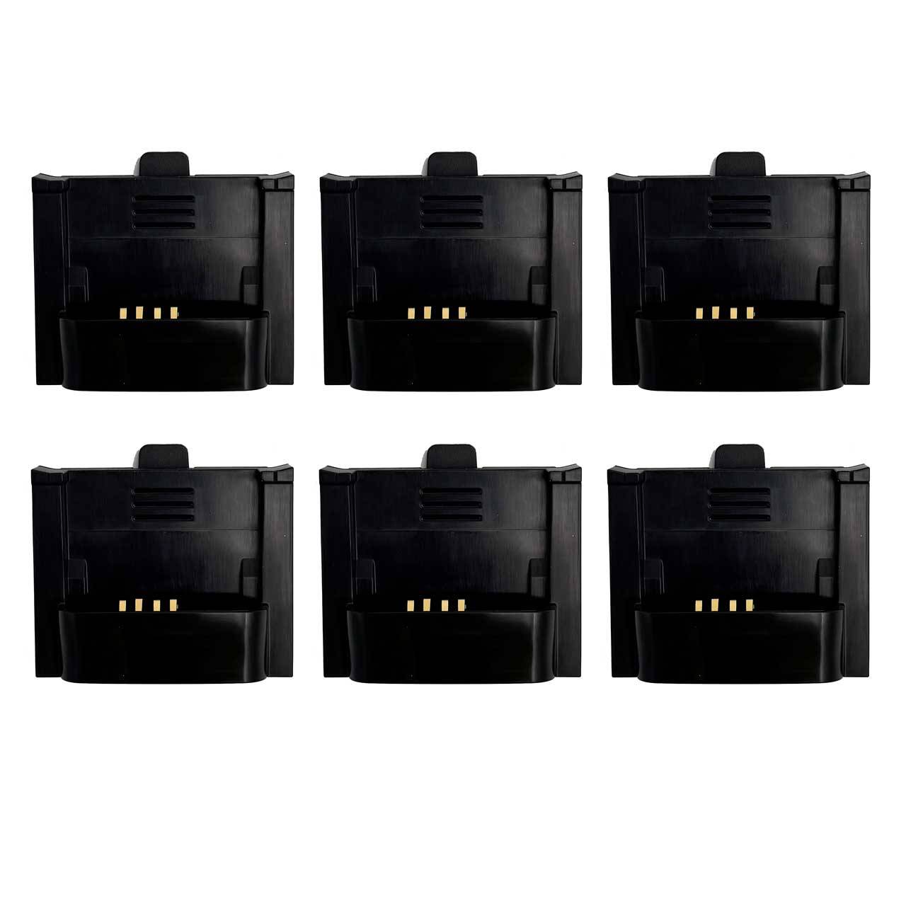 Motorola Batterie Adapter 6 Stück für Mehrfachladegerät PMPN4534A PMPN4544A PMPN4554A AS000403A01-0