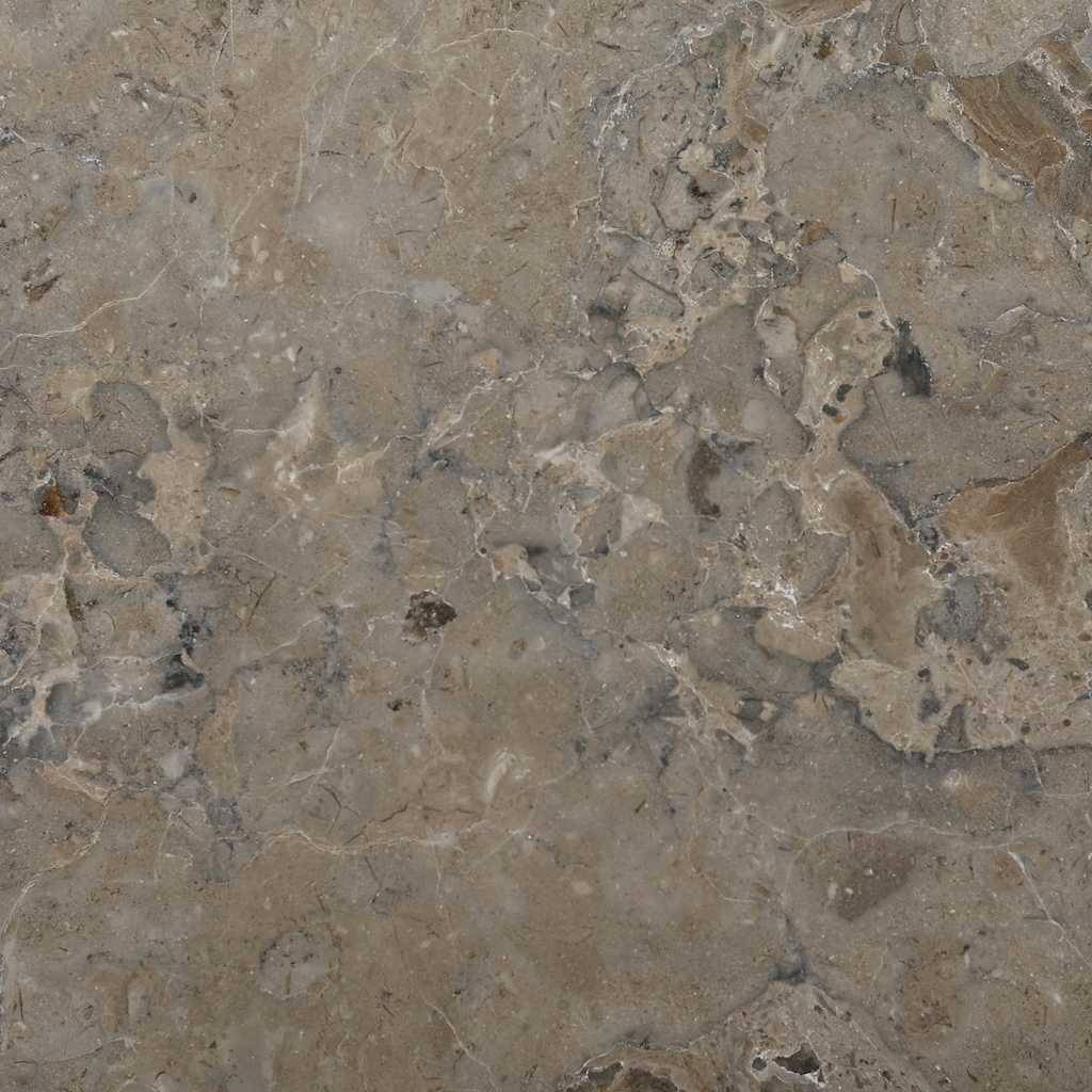 Tischplatte Creme Ø40x2,5 cm Marmor-1