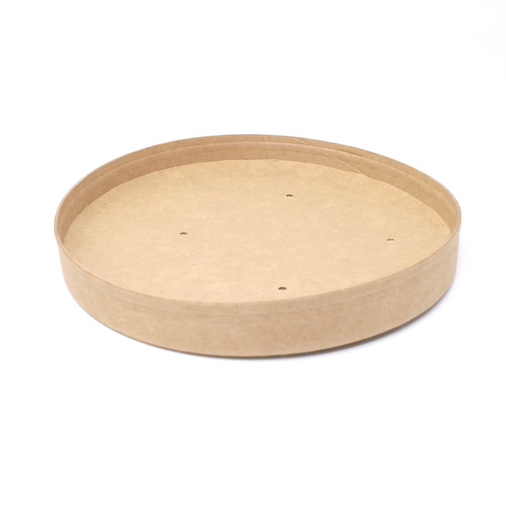 Deckel Double Disk für Pappbehälter Kraft 750 + 900 ml - Typ: Deckel - 25 Stück