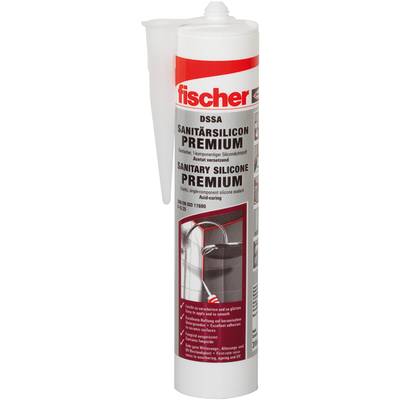Fischer DSSA Sanitär-Silikon Herstellerfarbe Dunkelgrau 053105 310 ml