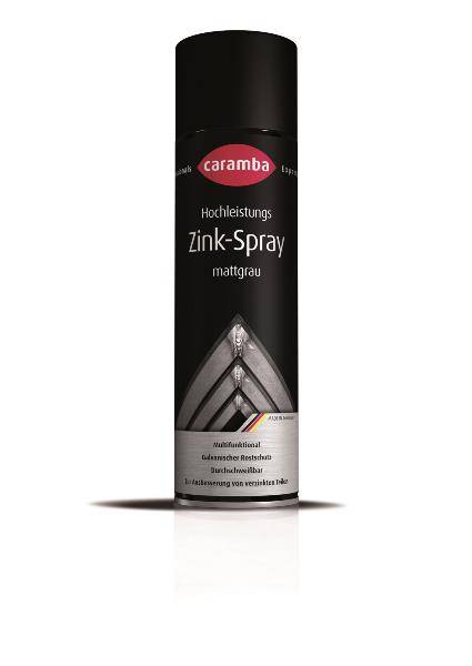 Zinkspray 500ml mattgrau Spraydose CARAMBA-1