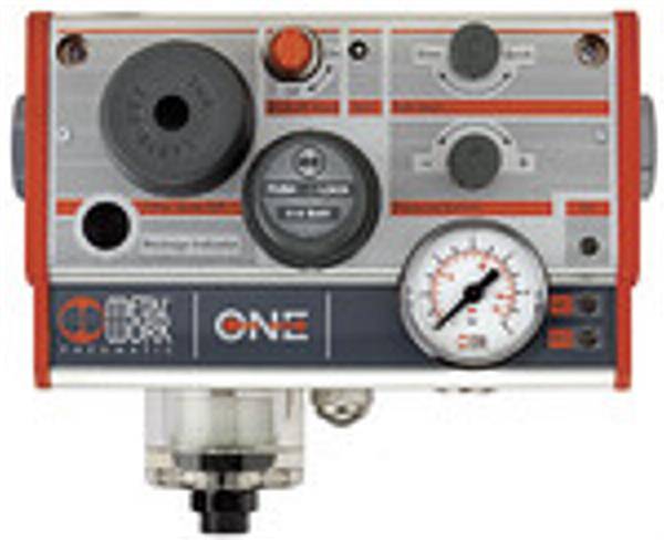 METAL WORK Wartungseinheit »ONE« mit Druckschalter, G 1/4, Eingangsdruck max. 10 bar, Regelbereich 0,5 - 8 bar, Temp. -1-0