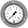 Standardmano., Frontring verchr., G 1/8 hinten, 0-10,0 bar, Ø 40