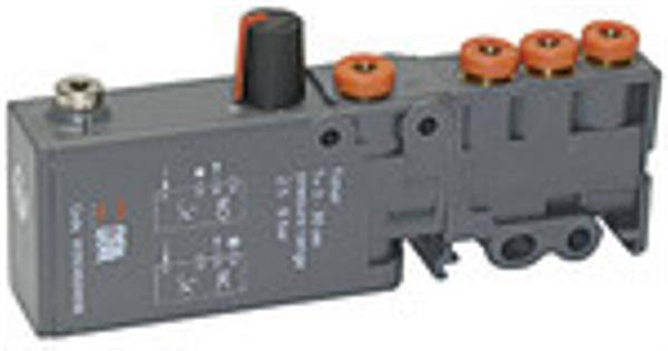 Pneumatik Logikelement, Timer, Alu anodisiert / Technopolymer-0