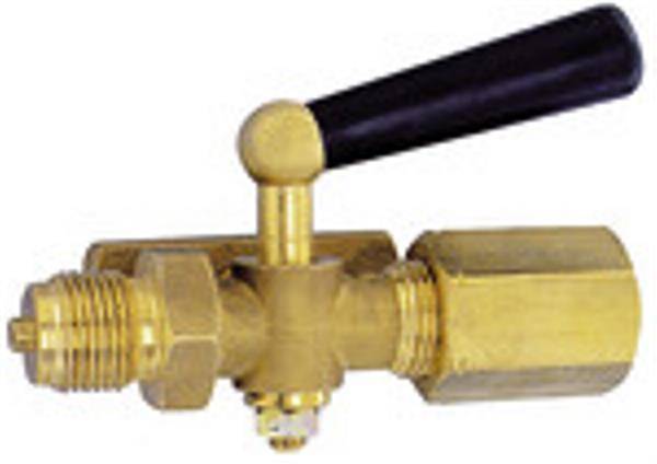 Manometer-Absperrhahn, Zapfen - Spannmuffe, ES 1.4571, G 1/2