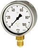 Kapselfedermanometer, G 1/2 radial unten, 0 - 25 mbar, Ø 100