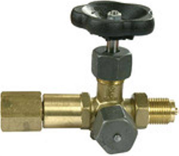 Mano-Absperrven., Zapfen-drehbare Muffe, DIN16271, Messing, G 1/2-0